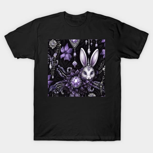 Evil Bunny T-Shirt by Enchanted Reverie